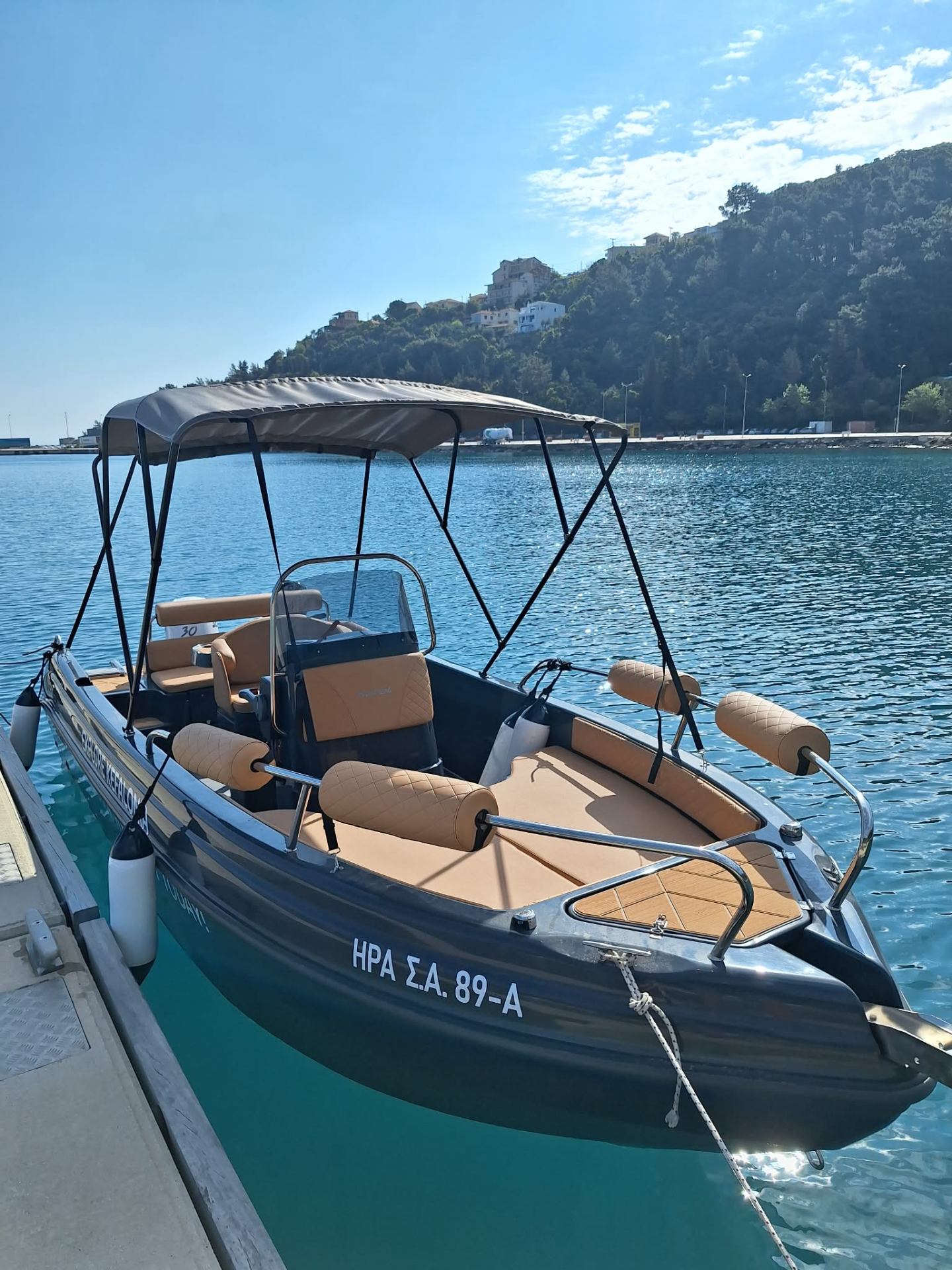 New Black Karel Ithica — Dolphin Ski Club, Skala Kefalonia