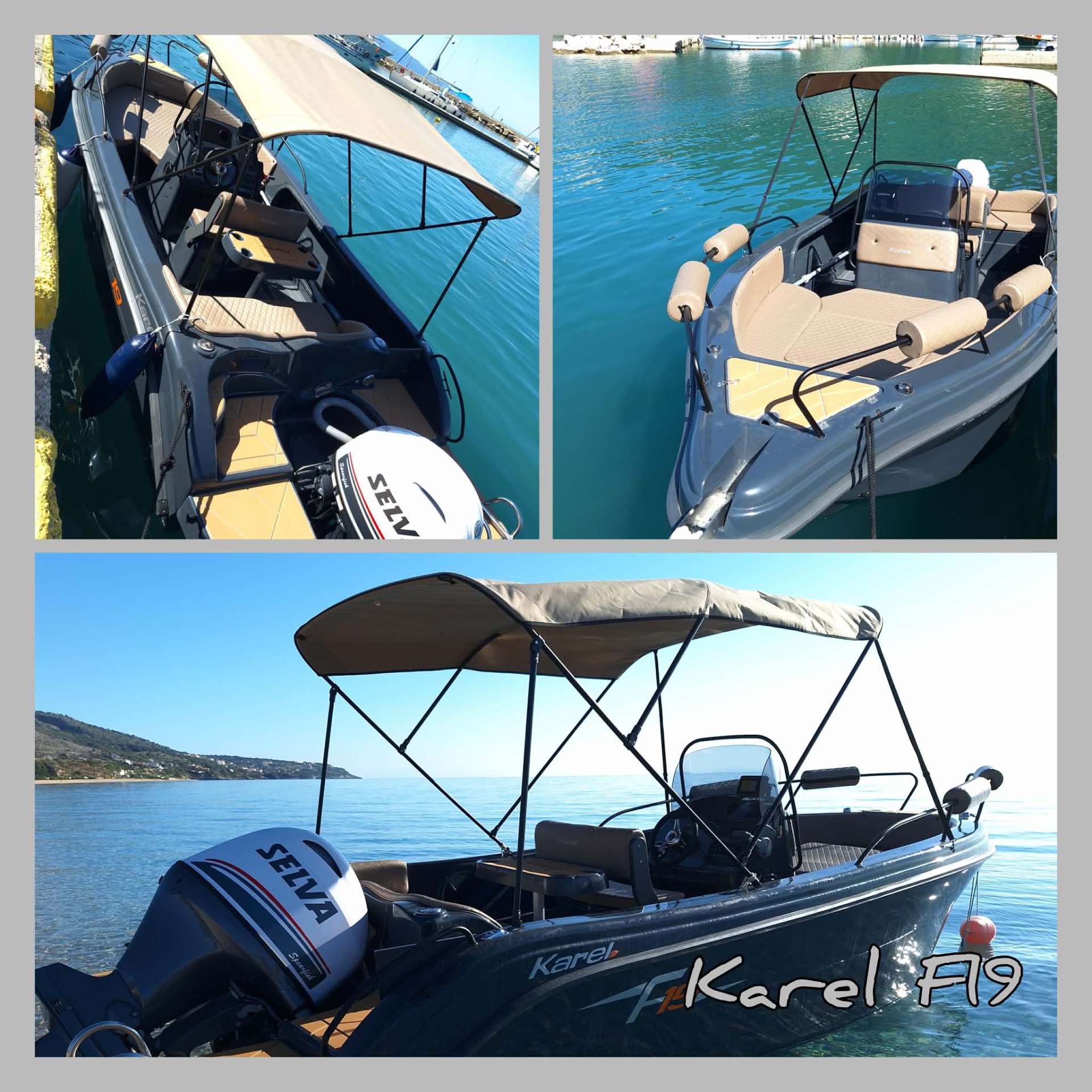 Karel F19 — Dolphin Ski Club, Skala Kefalonia